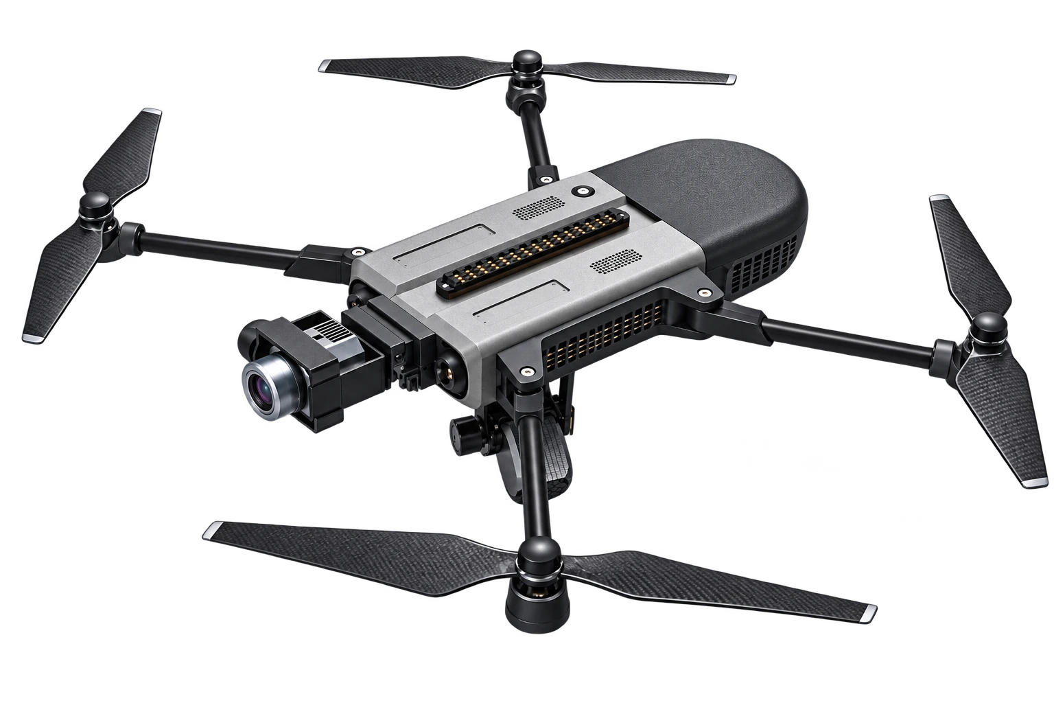 Vue de conception de BRAIN, drone transformable pour Thales